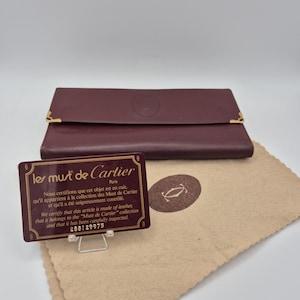 Cartier long wallet