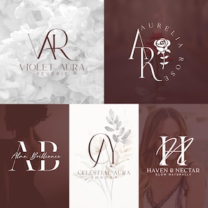 Custom Logo Design | Luxury Minimalist Initial Logo | Custom Monogram Logo | Personalized Logo Design, Artistic Logo for your business
