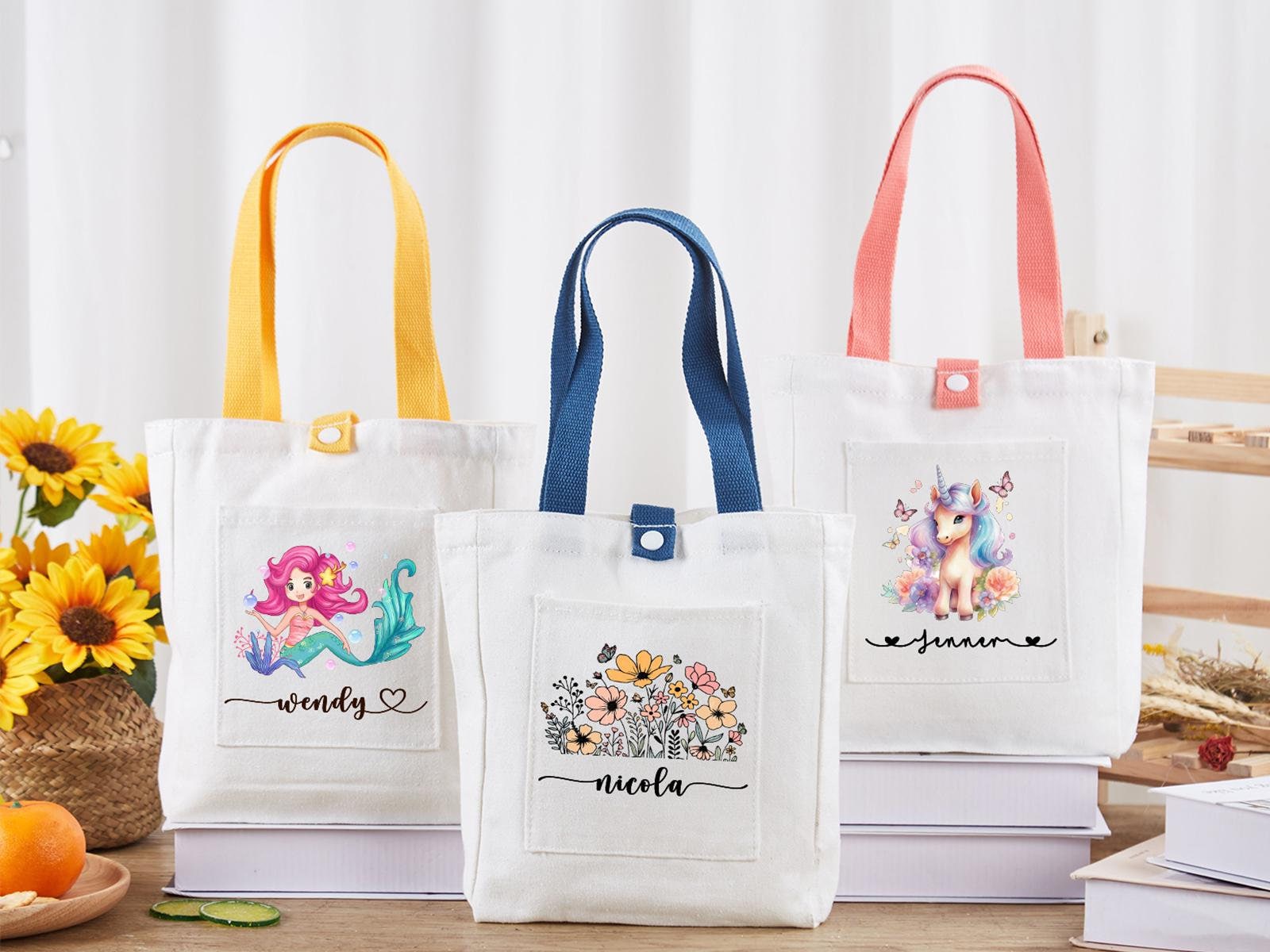 BORSA LIBRO SCUOLA PERSONALIZZATA PER GIOCATORI BAMBINI CON