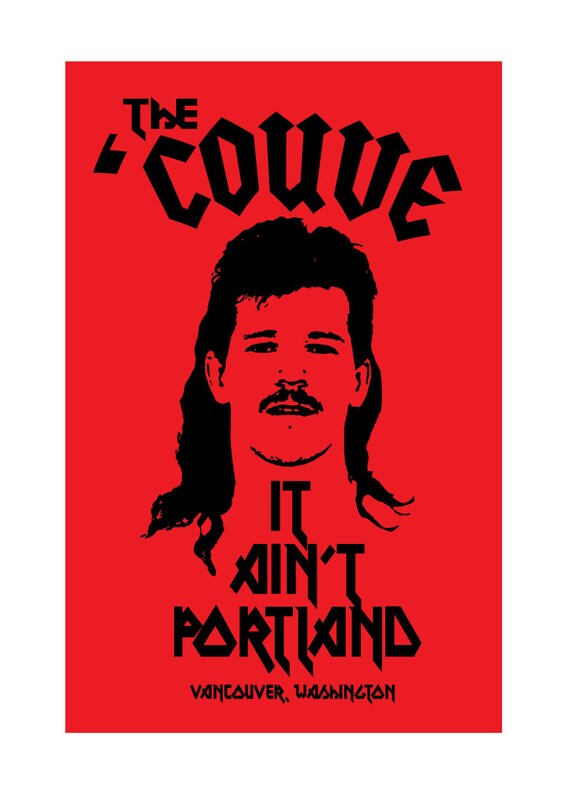 The Couve It Ain T Portland 4x6 Sticker Etsy