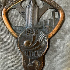 アクセサリー 1930s Chicago world fair key Antique Key to the 1933 Chicago World Fair. | eBay