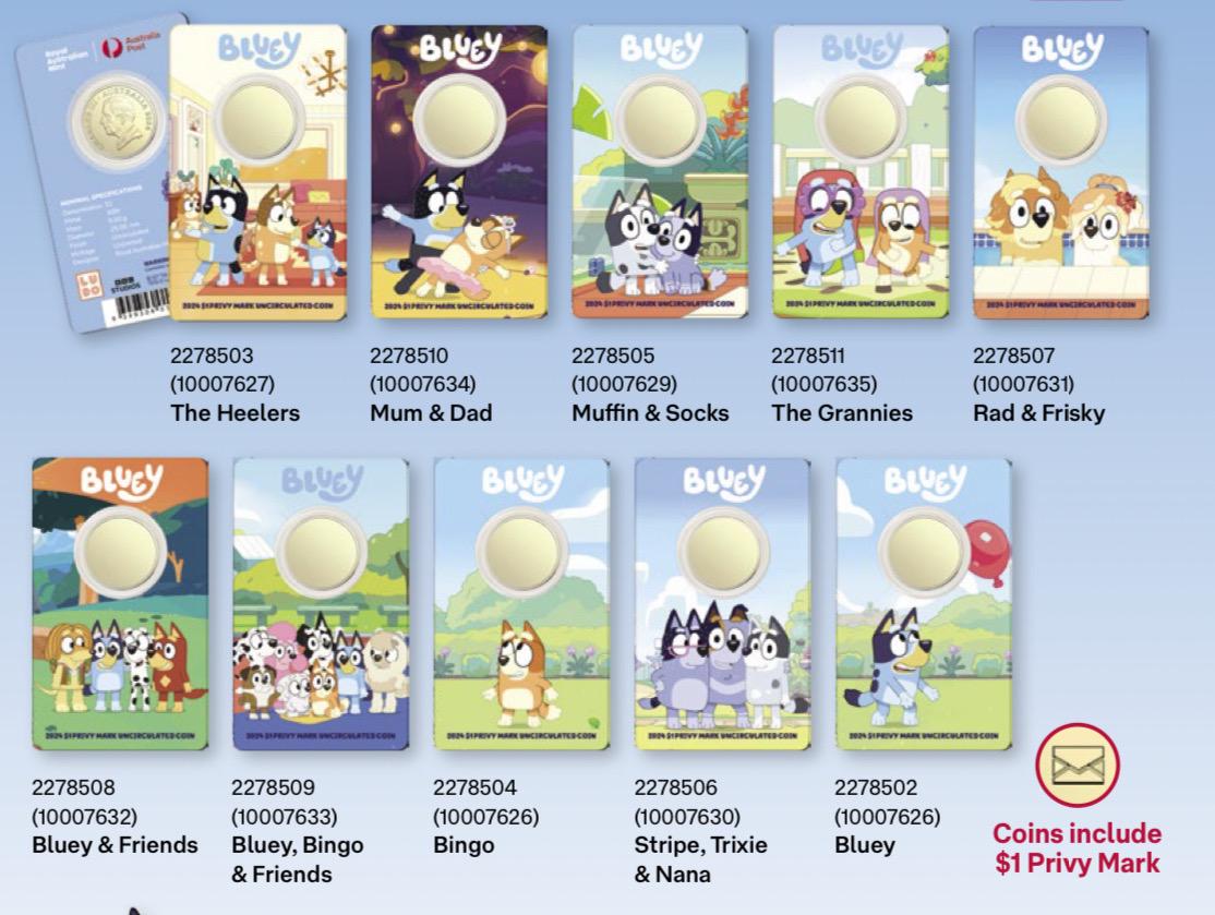 Bluey coins - Etsy 日本