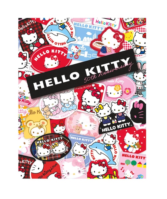 50th Anniversary of Hello Kitty Stamp Pack - Etsy