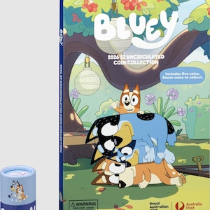 2026年限定 ブルーイ ＆フォルダーセット オーストラリア郵便局公式 Bluey coins - Etsy 日本