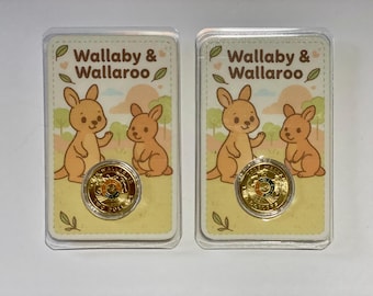 2025 2 Dollar Coloured Coin - Wallabies & Wallaroos