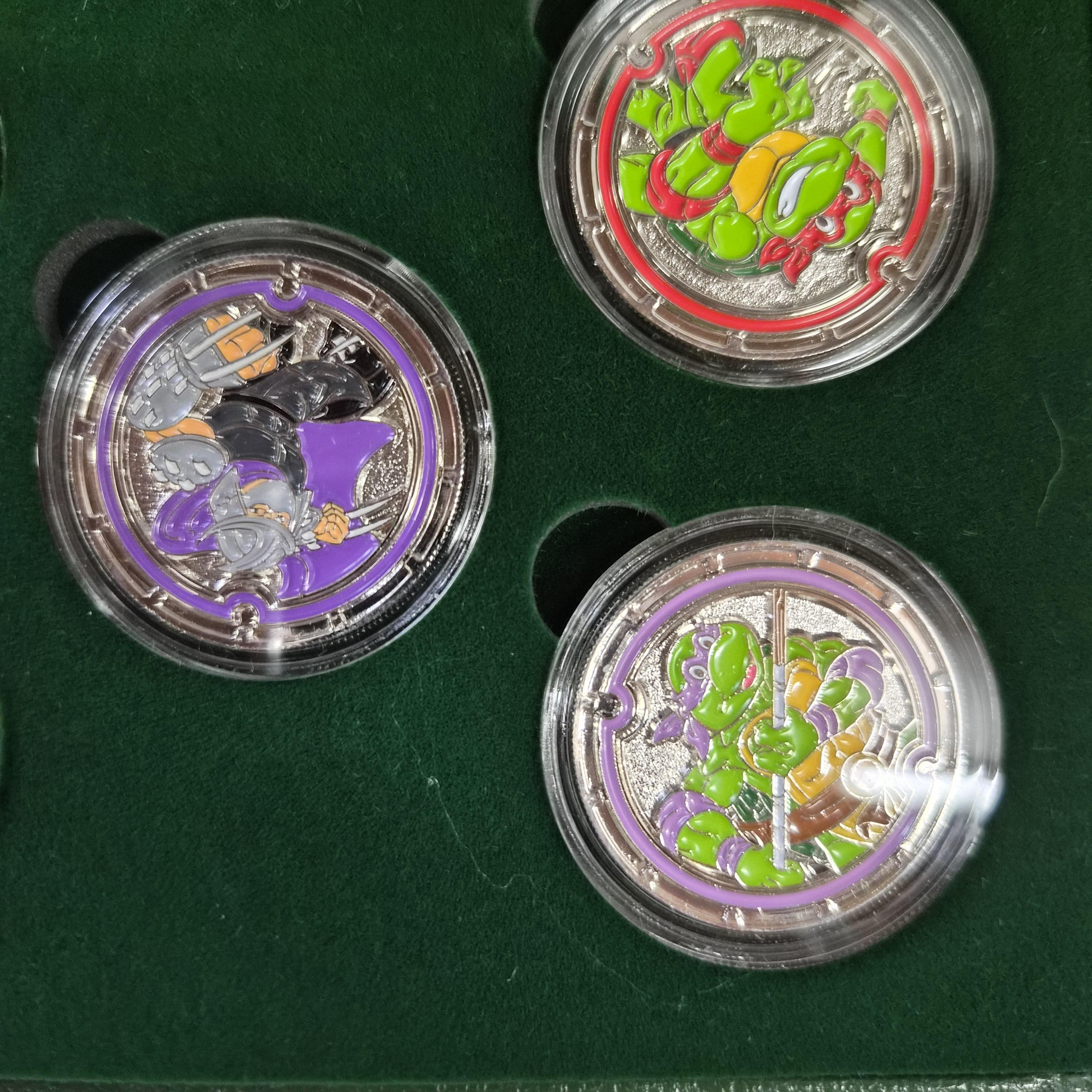 TMNT Teenage Mutant Ninja Turtles LIMITED EDITION Coin Set #003 - Etsy