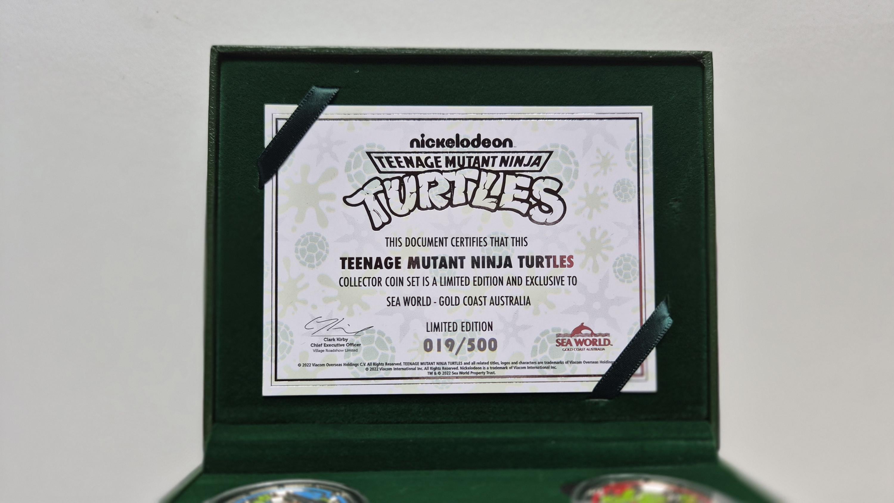 TMNT Teenage Mutant Ninja Turtles LIMITED EDITION Coin Set #003 - Etsy