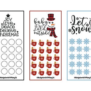 Christmas Mini Savings Challenges - Digital Download