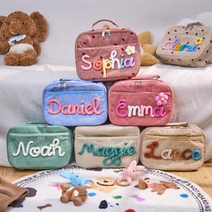 Custom Kids Lunchbag | School Lunch Bag | Personalized Handmade Kids Lunchbag | Lunchbox Bag | Picnic Bag | Back to School