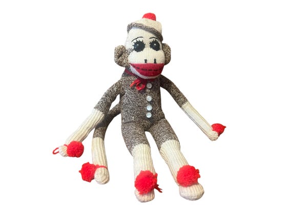 【USA vintage】sock monkey ソックモンキー 猿 ぬいぐるみ USA vintage】sock monkey ソックモンキー 猿 ぬいぐるみ Amazon