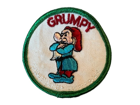 Vintage Disney Grumpy Dwarf Duck Patch~ Official … - image 1