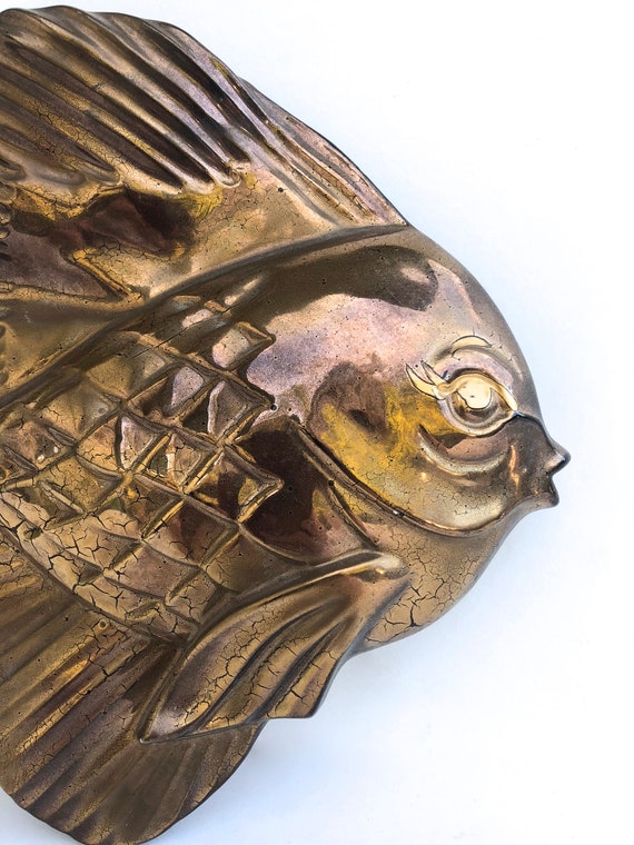 Vintage Ceramic Fish Wall Hanging~ 1950