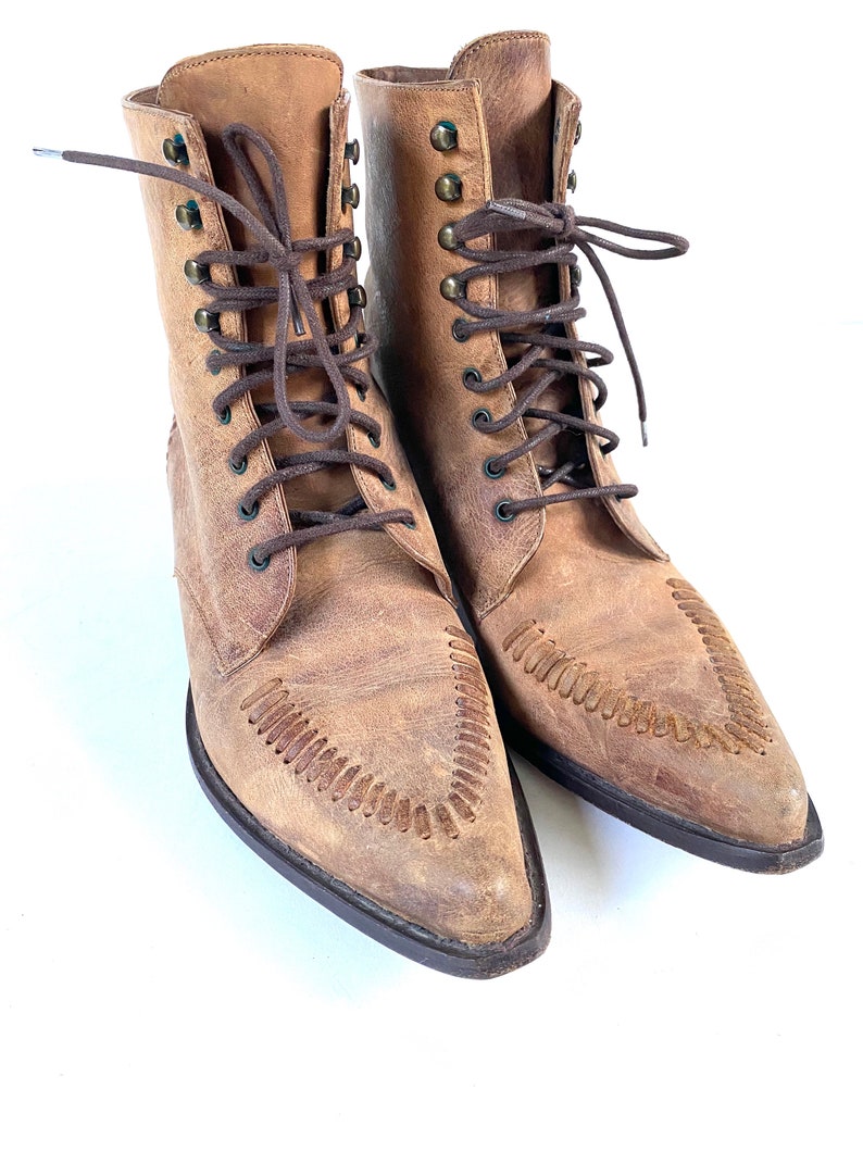 marciano leather boots