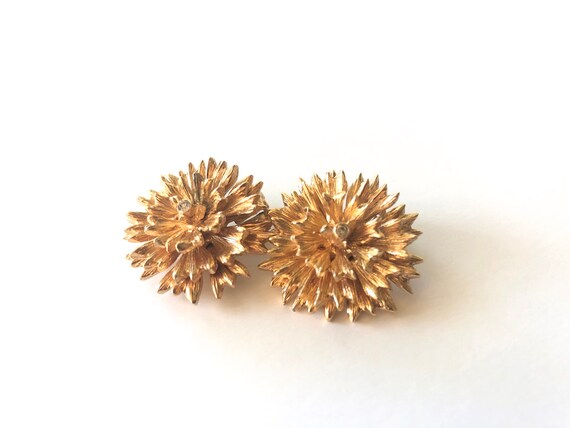 Vintage Nettie Rosenstein Earrings~ Sunburst desi… - image 7