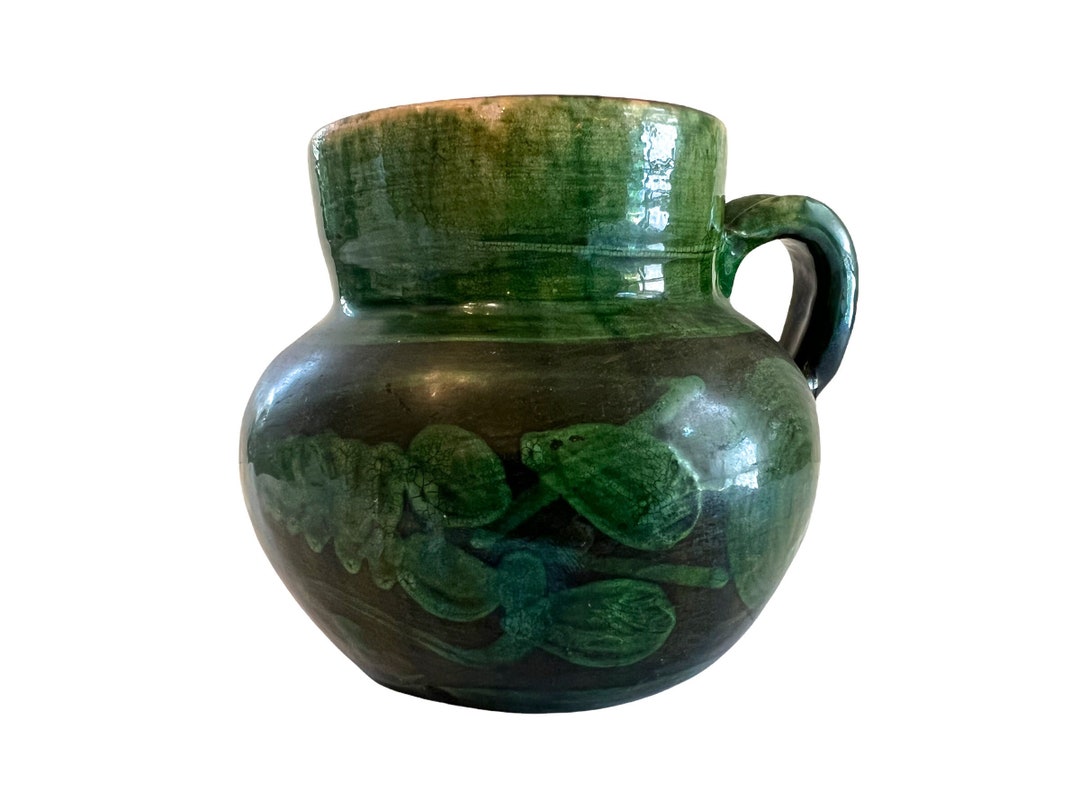 Vintage Patamban Art Pottery Coffee Mug Folk Art Redware Michoacan Il 1080xN.3740003696 12yz