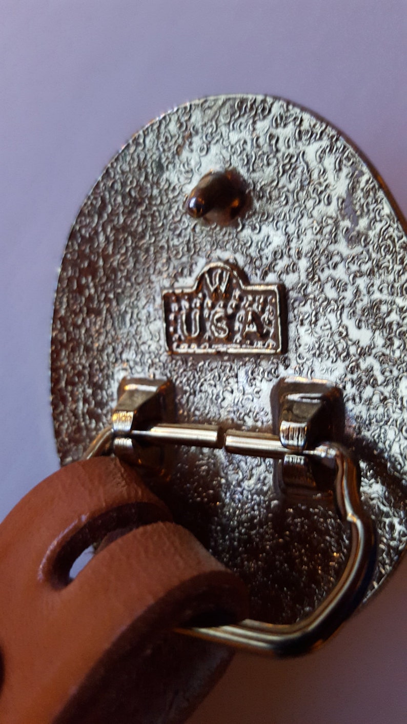 Belt And Buckle Brazos Joe Belts SIZE 28 9000 N made in Etsy