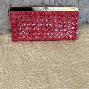 PORTEFEUILLE FANTAISIE Royal Pink vintage et en très bon état