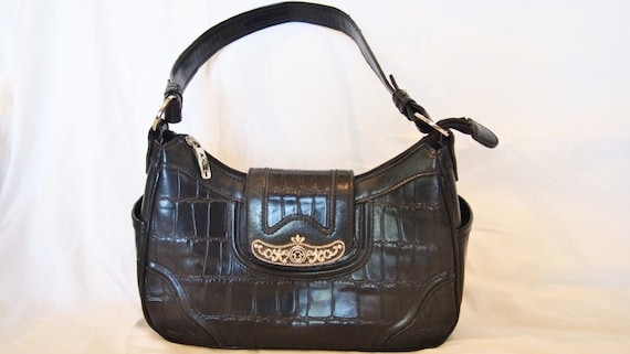 MC Marc Chantel  Bag Handbag  Black Leather with lots of Room  Nice and Practical Practical