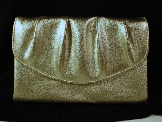 gold envelope bag