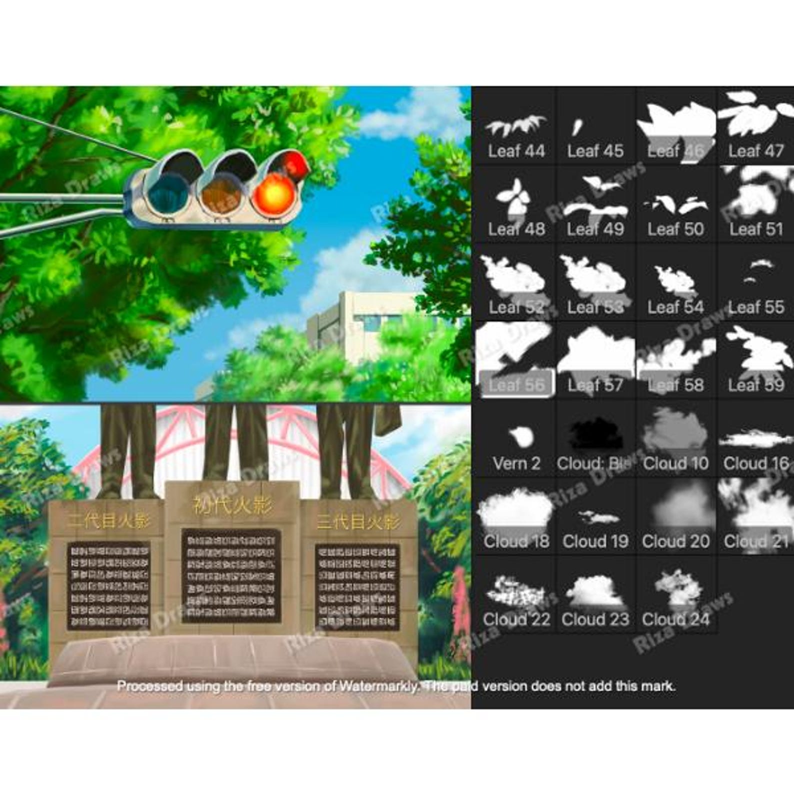 Ghibli Anime Nature Brushes for Clip Studio Paint (90+ .sut Files) - Etsy