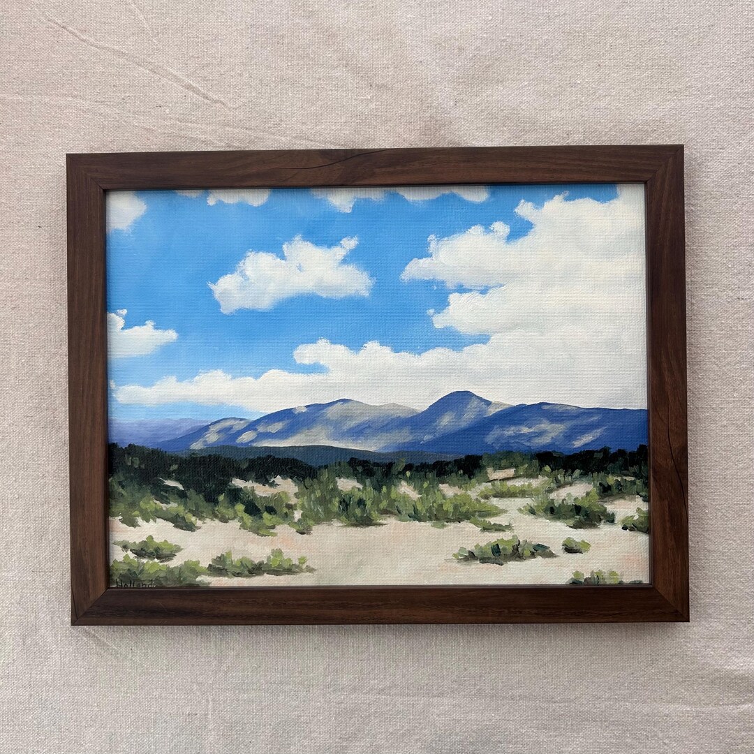 Original Oil Painting - Arizona Inspired Landscape, Sun Dappled ...