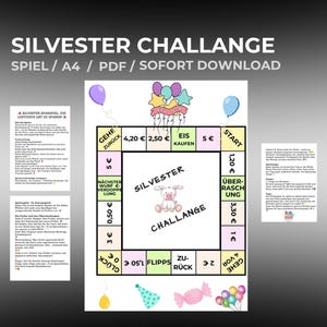 New Year&#39;s Eve Challenge Savings Game