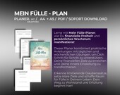 Mein Fülle -Planer, Tagebuch mit Anleitungen