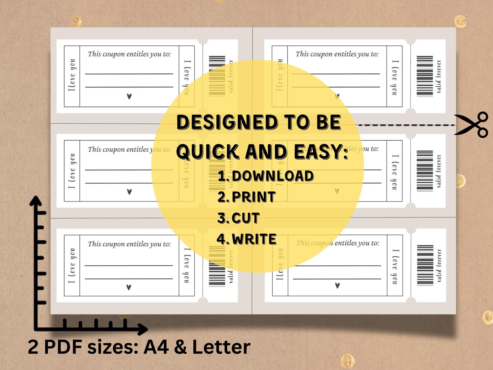 Printable Gift Coupons DIY Personalized Vouchers PDF Etsy printable-gift-coupons-diy-personalized-vouchers-pdf-etsy