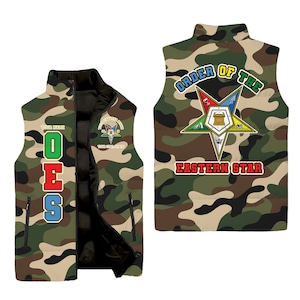 Camo Down Vest - Etsy