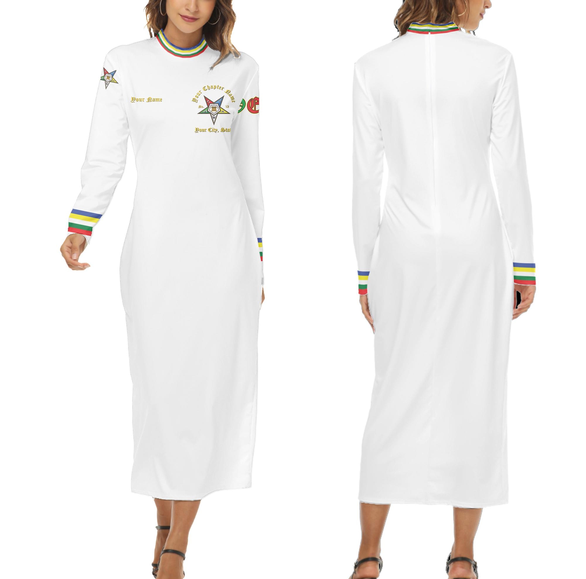 chinese dress ladies Maiah White Maxi Dress - US 14