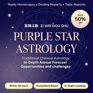 Astrologia della Stella Viola (Zi Wei Dou Shu) | Previsioni Annuali | Astrologia cinese | Carriera, Relazioni, Salute