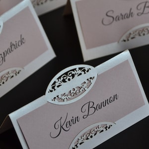 Cartões de lugar de casamento, cartões de recepção, cartões de assento, artigos de papelaria para casamento