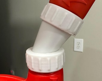 Laundry Detergent  Soap Transfer Coupler Adapter