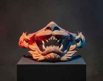 3D Printed Lion Mask: Cosplay Costume Helmet - Wekster Collab