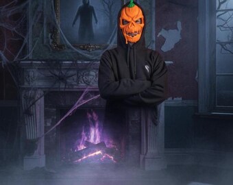 Lot De 10 Masques Halloween En Feutre – Citrouille, Sorcière, Squelette – Pour Enfants – Fêtes, Anniversaires - 10