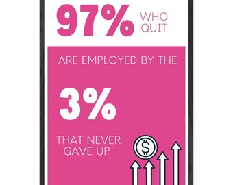 ピンク ボス ベイブ プレミアム 木製フレーム ポスター 60 x 90 cm / 24x36″ | ビジネスウーマン