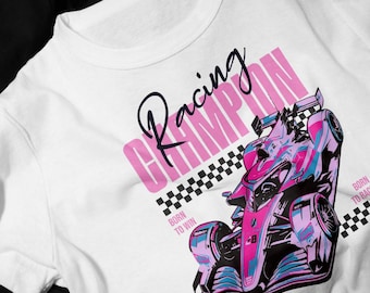 Formula Uno Motorsport Inspired Graphic Unisex Heavyweight Tshirt - Colori multipli