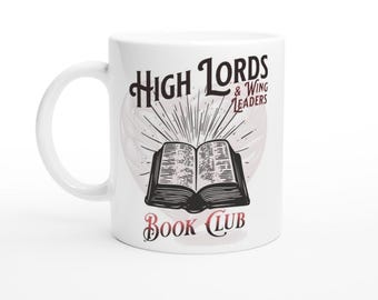 High Lords & Wing Leaders Book Club Mug – ACOTAR-Inspired 11oz Ceramic Mug