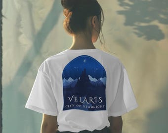 Camiseta Velaris "City of Starlight" - Camiseta de fantasía inspirada en ACOTAR