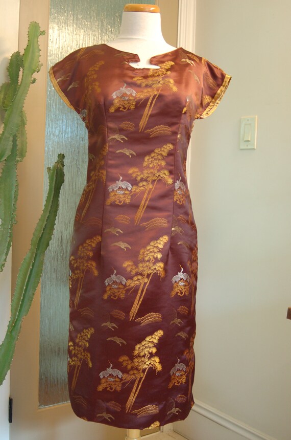 chinese silk dress