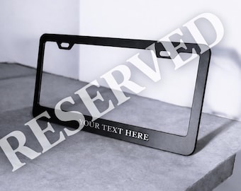 Reserved Custom Listing – 6 Stainless Steel Narrow Top Frames