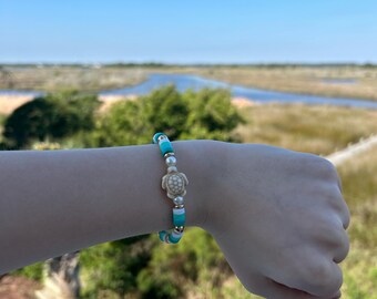 Ocean turtle bracelet