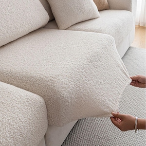 Sofa Cover – Washable, Non-Slip, Pet Friendly, Elastic Couch Slipcover, Durable Furniture Protector