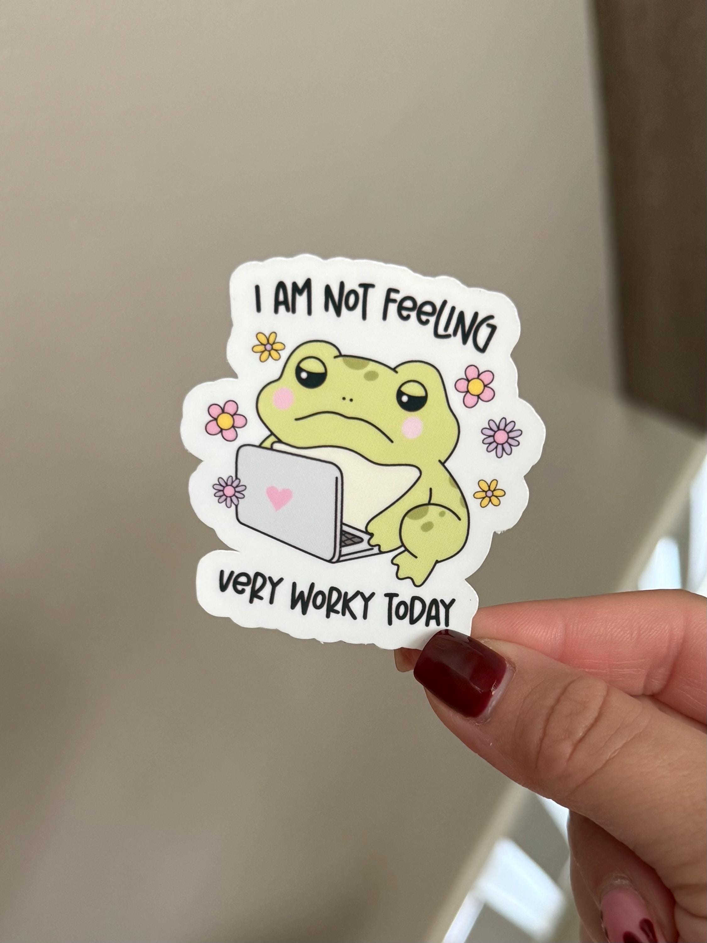 10 Funny Work Sticker Bundle, Sarcastic but Cute Office Humor Stickers ...