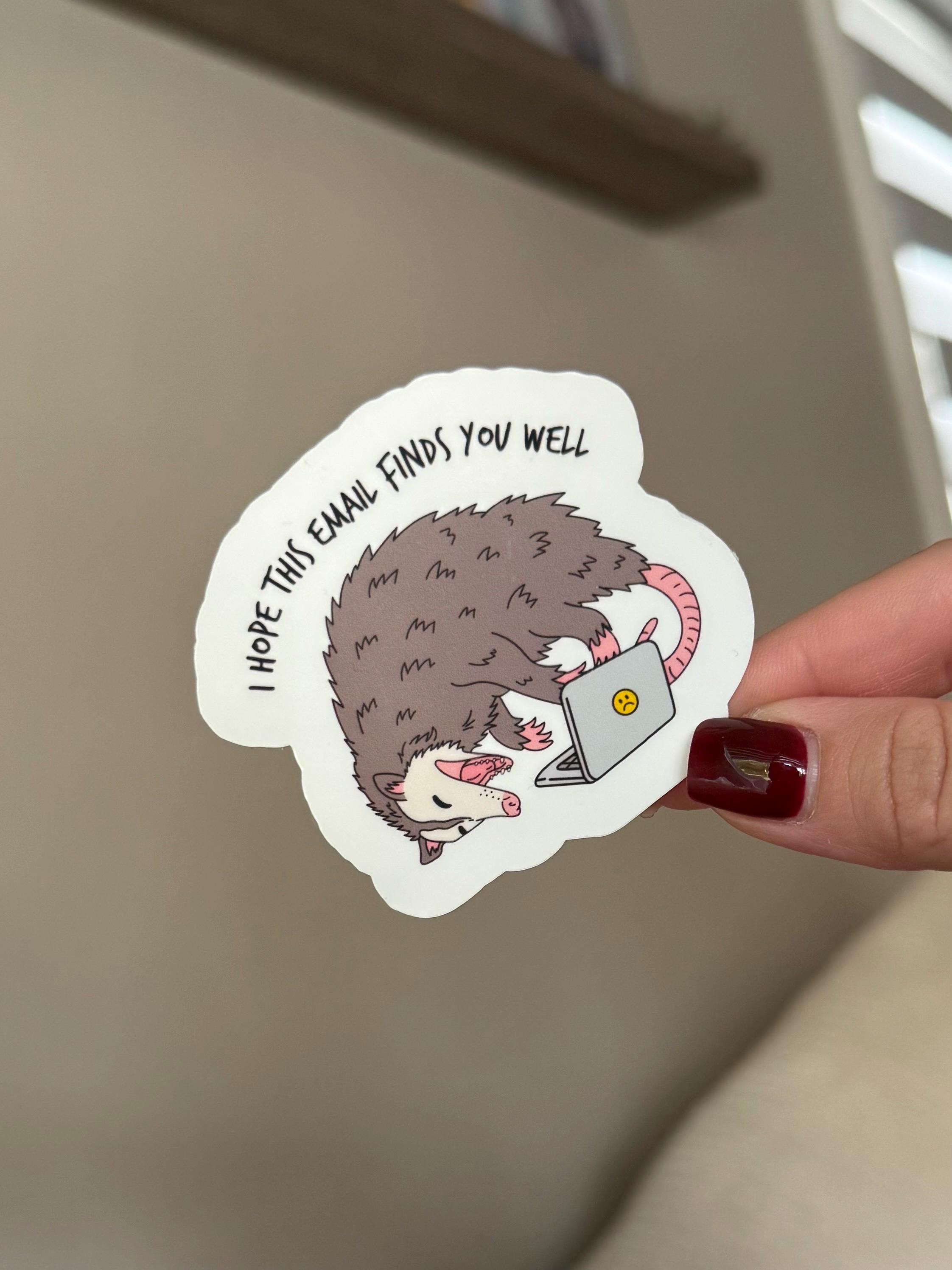10 Funny Work Sticker Bundle, Sarcastic but Cute Office Humor Stickers ...