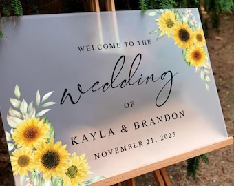 Wildflower Wedding Welcome Sign, Custom 3D Wedding Sign,Personalzied Wedding Signage, Engagement Sign, Reception Sign, Wedding decor
