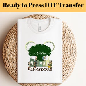 Disney Animal Kingdom DTF Transfer, Mickey Safari Ready To Press, Disneyworld DTF, Disneyland Dtf Transfer, Disney Transfer, Disney Shirts