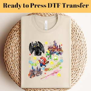 Retro Epic Universe DTF, Family Universe park trip 2025 DTF, Disney Shirt, Orlando Park Epic Universe DTF, Ready to Press, Marip Dtf