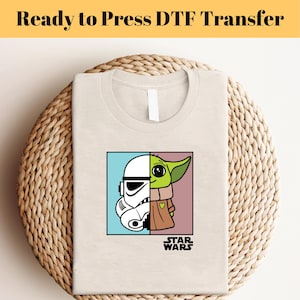 Disney Star Wars DTF, Retro Star Wars dtf, Disney Star Wars dtf, Star Wars Characters dtf, Galaxy&#39;s Edge dtf, Ready to Press, Disney Gift
