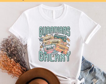 Retro Guardians Galaxy Star Wars DTF Transfer, Disneyworld bereit zum Pressen, vollfarbiger DTF-Druck, Disneyland Heat Press DTF, Cold Peel Dtf